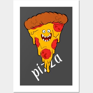 Pizza T-shirt Posters and Art